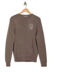 KIER & J embroidered Skull wool & cashmere Sweater